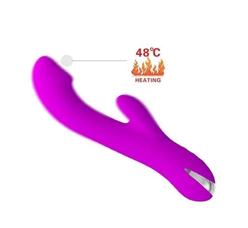 Вібратор-кролик Pretty Love Cornelius 21.2 см фіолетовий - фото 3