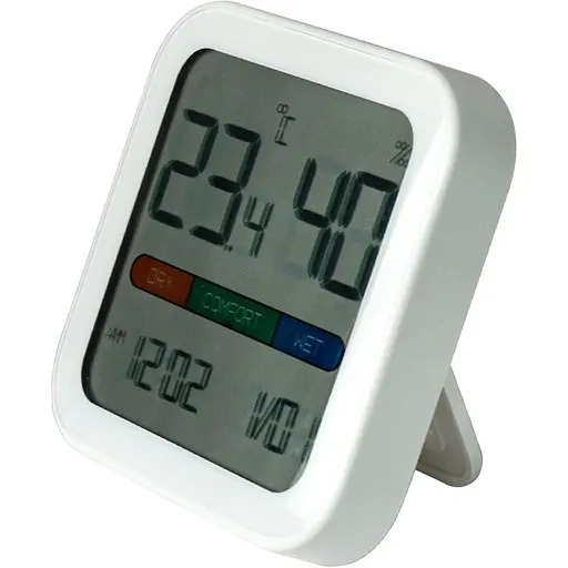 Термогігрометр Miiiw Temperature Humidity Clock S210 (MW22S06) білий [86275] - фото 2