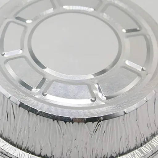 Набір з 10 круглих форм з потовщеної алюмінієвої фольги для аерогрилю та випічки Ø 19 см 88112 - фото 7