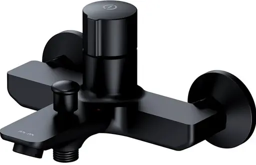 Змішувач для ванни Am.Pm X-Joy TouchReel black F85A10522 Чорний матовий - фото 1