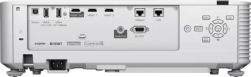 Проєктор Epson EB-L690U WUXGA 6500 lm LASER 1.35-2.2 Wi-Fi білий - фото 6