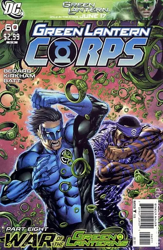 Green Lantern Corps (2006 1st Series DC) #60A