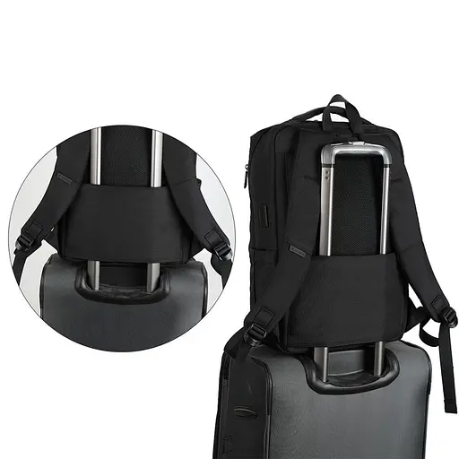 Рюкзак для ноутбука Aoking SN1428 черный - фото 6