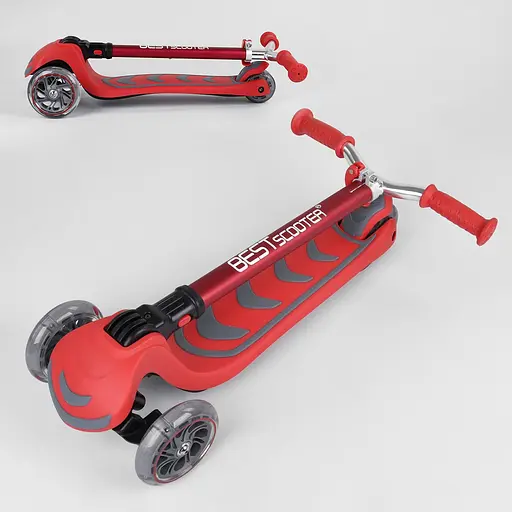 Самокат Best Scooter Y00325 красный - фото 5