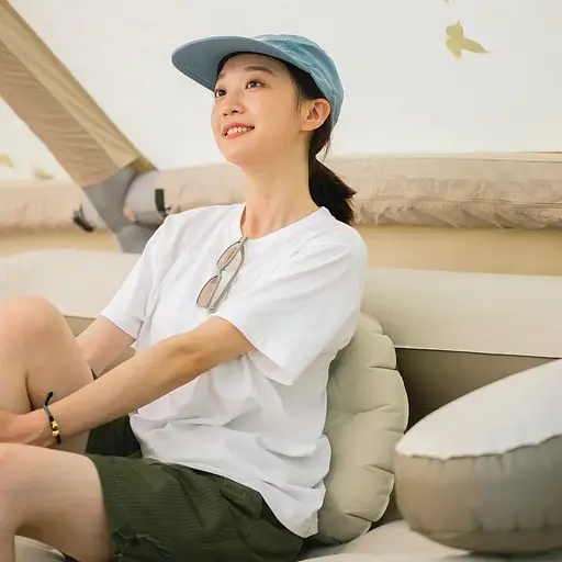 Туристична надувна подушка Naturehike CNH22ZT009 (Біжова) - фото 7