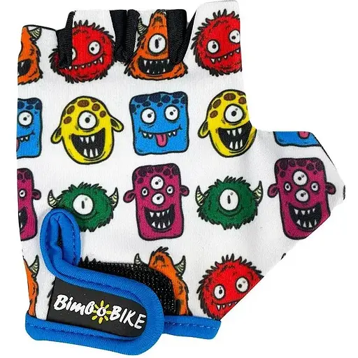 Велорукавиці дитячі Bimbo Bike Kids монстри 6-8 років розмір M (90961/4-IS) - фото 5