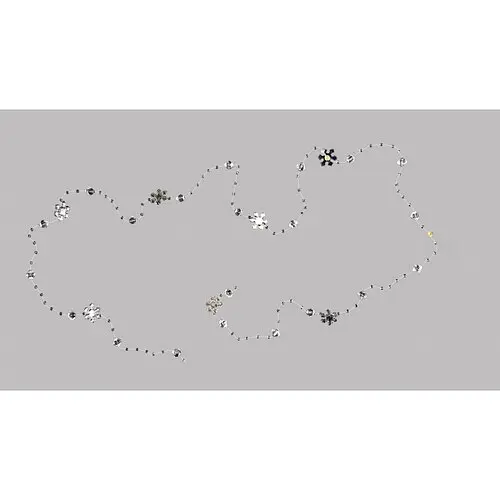 Гірлянда Сніжинка крижана - фото 1