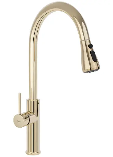 Смеситель для кухни Rea Nest gold золотой REA-B2058 Золотой - фото 1