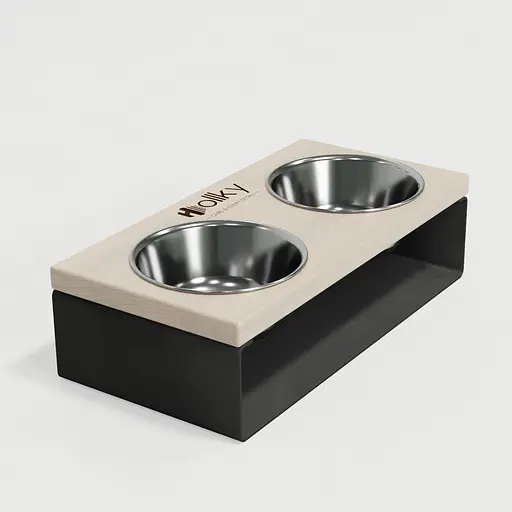 Hollky StellWood — миски на підставці для маленьких собак та котів (2 × 0,45 л) - фото 8