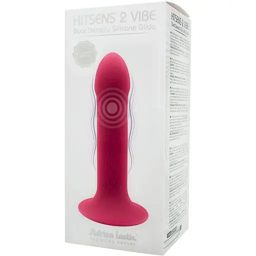 Двошаровий ділдо з вібрацією Adrien Lastic Hitsens 2 Pink - фото 6