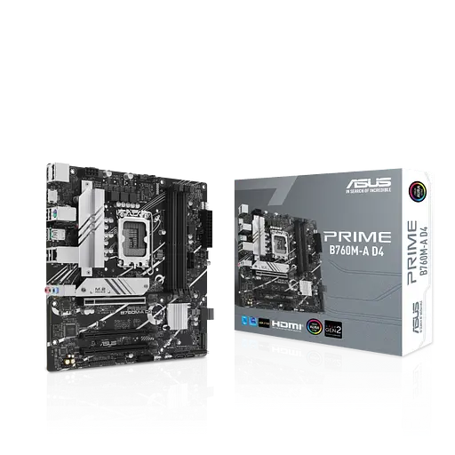 Материнська плата Asus B760M-A Prime D4-CSM LGA 1700 (PRIME B760M-A D4-CSM) - фото 2