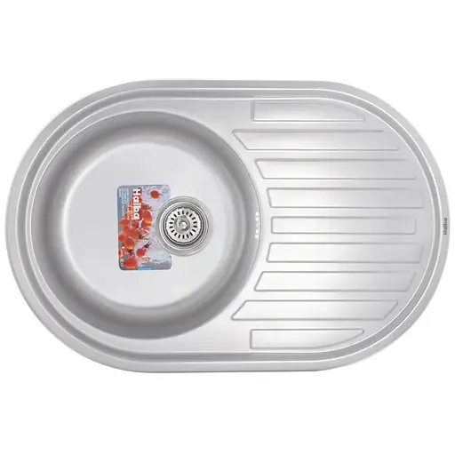 Кухонна мийка Haiba 77x50 decor HB0655, Decor - фото 1