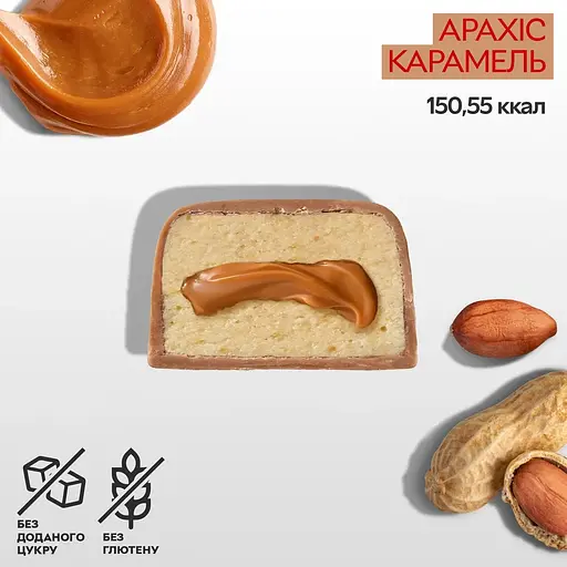 Батончик SpaceFood Space Bite, 10*45 грам, арахіс карамель 000313973 - фото 3