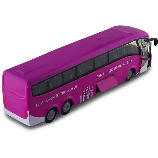 Машинка TechnoDrive Автобус Львів зі світлом та звуком (510432.270) - фото 7