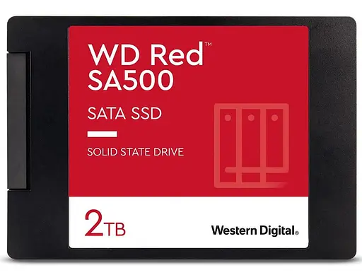 Накопитель SSD Western Digital Sata 2.5 2TB WD Red SA500 (WDS200T2R0A) - фото 1