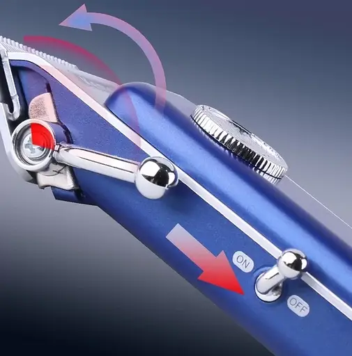 Машинка для стрижки волосся Kemei Km-1895 для барберів - фото 7