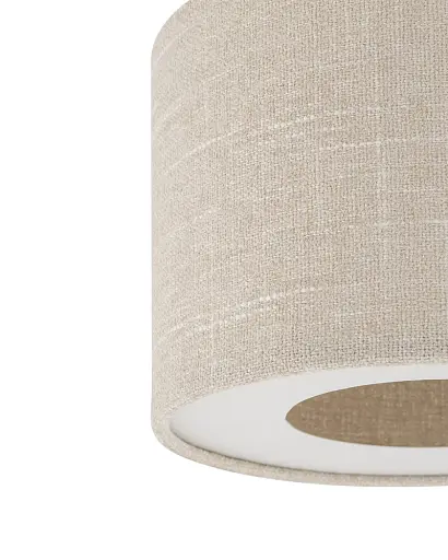 Люстра Nowodvorski 11651 Santana M E27 1x25W IP20 бежева - фото 5