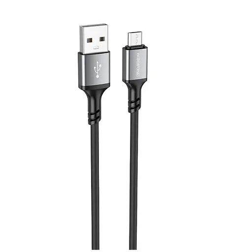 USB-кабель Borofone BX83 Silicone Micro 1 м - фото 2