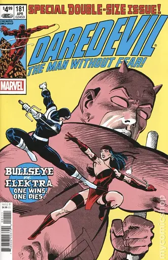 Daredevil Facsimile Edition (2019 Marvel) #181