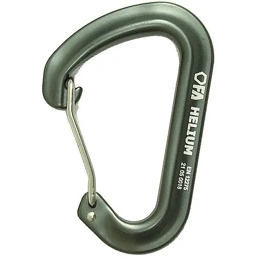 Карабін First Ascent Helium Сірий (1060-FA 7021 04)