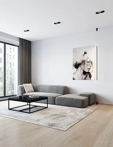 Точечный светильник RSL74230 7W BK+WH 3000K - фото 5