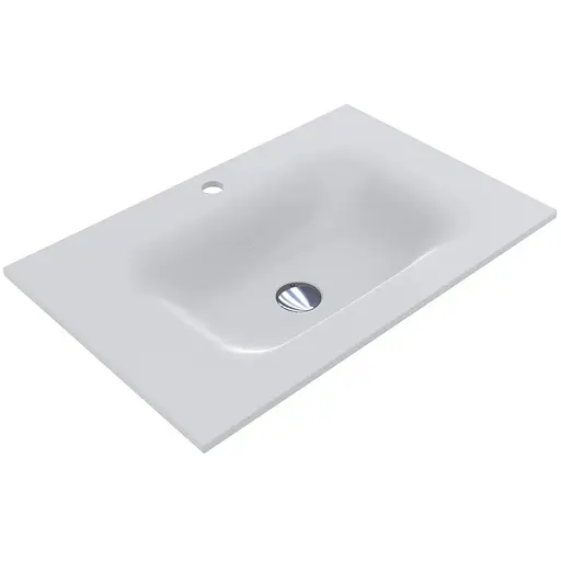 Умивальник Miraggio Jessel 700 matt 0000751, Білий матовий - фото 1