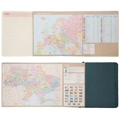 Дневник А6 Leo Planner недатированный Vibe жесткий темно-бирюзовый 320 страниц (252709) - фото 10