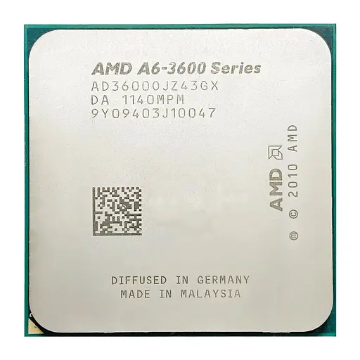 Процессор AMD A6-3600 2.1-2.4 GHz, FM1 65W Б/У