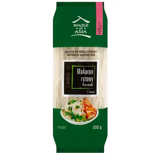 Рисова локшина стрічкова 7 мм House of Asia 200 г
