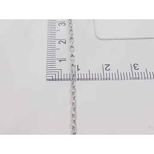 Срібний ланцюжок Аметист Якірне 39025РОВ 45 - фото 3