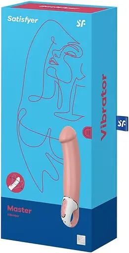Вібратор Satisfyer Vibes Master 23.5 см тілесний - фото 5