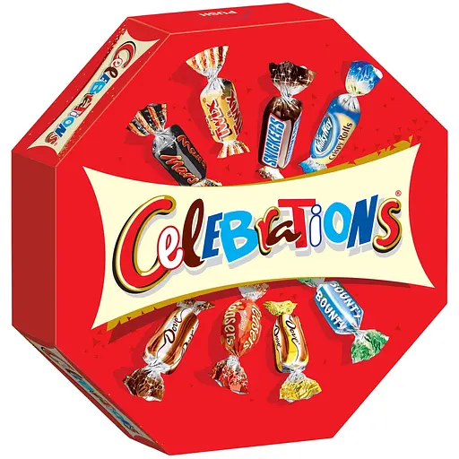 Набор конфет и печенья Celebrations Centerpiece в подарочной упаковке 385 г