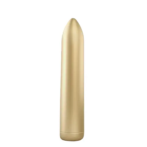 Міні вібратор Dorcel Rocket Bullet 8.7 см золотий - фото 2