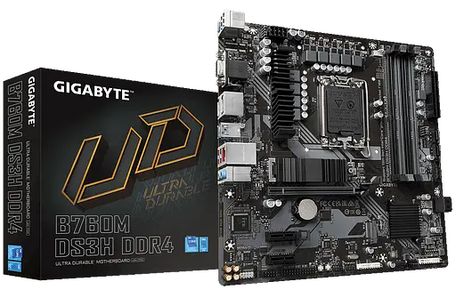 Материнська плата Gigabyte B760M DS3H DDR4 LGA 1700 (B760M DS3H DDR4)