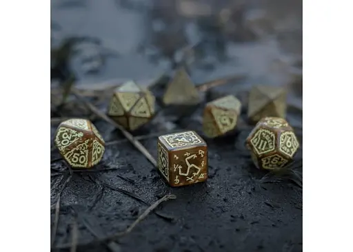 Набір кубиків The Witcher Dice Set. Crones - Weavess , 7 шт. (SWCR02) - фото 6