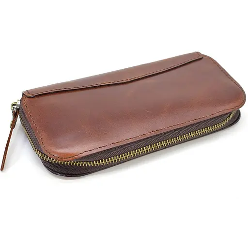 Мужской кожаный кошелек длинный клатч Tarwa 19.5х9х2.5 см sum0028518 - фото 4