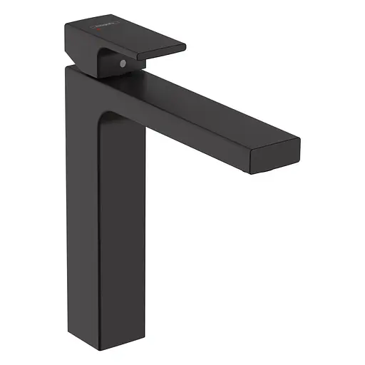 Смеситель для раковины Hansgrohe Vernis Shape 71562670 черный матовый - фото 1