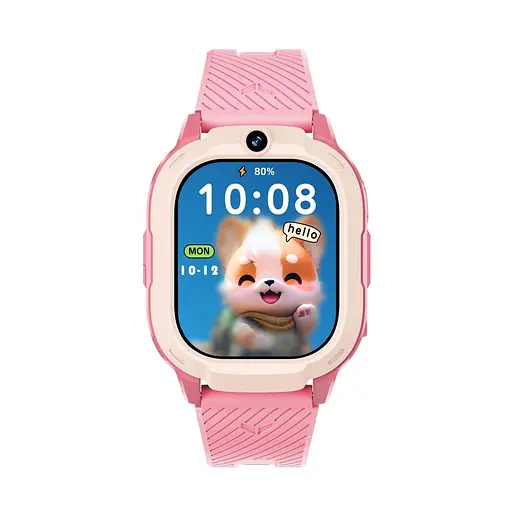 Детские смарт-часы Lemfo T70, 4G розовый - фото 2