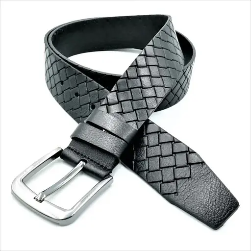 Ремінь шкіряний Le-Mon чоловічий 115-120х4,3 см acs0023755 - фото 1