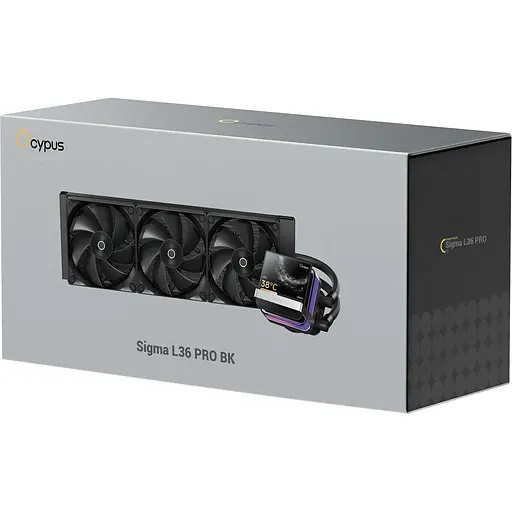 Система водяного охлаждения Ocypus Sigma L36 Pro BK (SIGMA-L36-BK3ANWL00P-GL) [151315] - фото 9