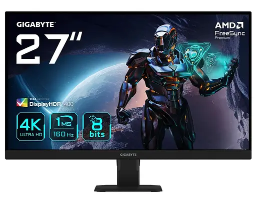 Монитор 27" Gigabyte GS27U Gaming Monitor UHD IPS 160Hz (GS27U Gaming Monitor) - фото 1