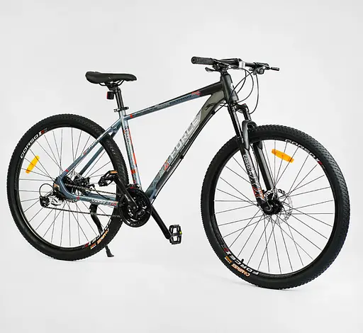 Велосипед Спортивный Corso "X-Force" 29" XR-29047 рама алюминиевая 19", оборудование Shimano Altus, 24 скорост - фото 2