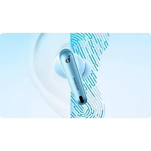Bluetooth-гарнітура Anker SoundCore Liberty 4 NC Light Blue (A3947G61) - фото 5