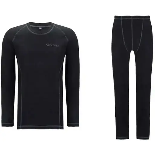 Комплект термобілизни Viverra Soft Warm Black S (1102-РБ-2230145)
