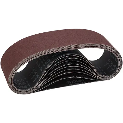 Стрічка шліфувальна нескінченна Sigma 75×533мм P150 (10шт) (9152151) - фото 1