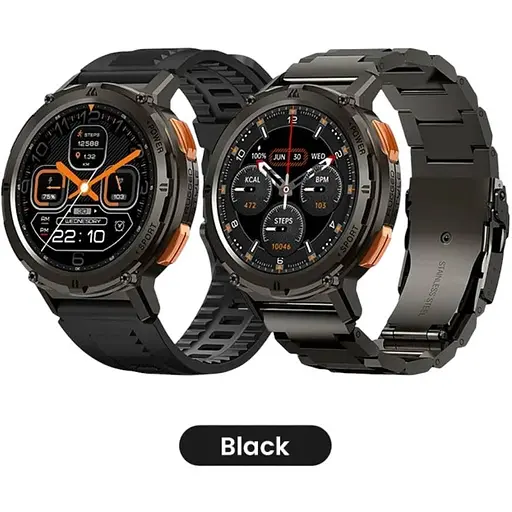 Смарт-часы Kospet Tank T2 AMOLED Black Metal (KTT0002BLM) - фото 3