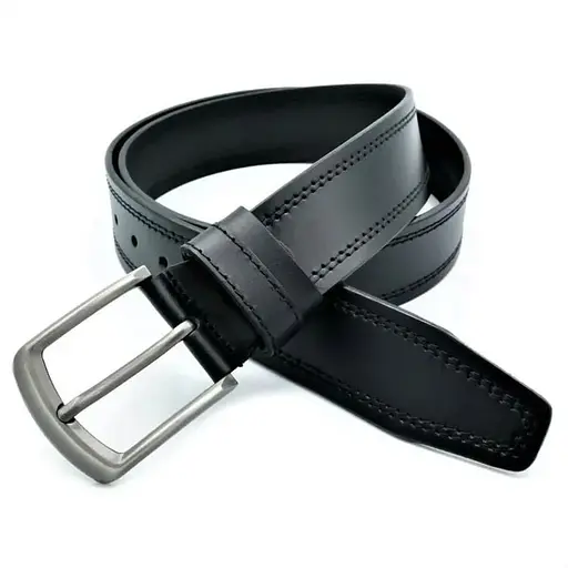 Ремінь шкіряний Le-Mon чоловічий 115-125х4,5 см acs0021950 - фото 1