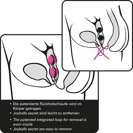 Вагинальные шарики Joydivision Joyballs Secret, 11.4 см, зеленый - фото 5
