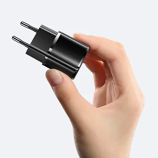 МЗП Usams US-CC124 T36 20W Super Si (1USB-C) Чорний - фото 2