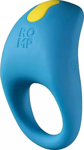 Эрекционное кольцо Romp Juke, 8 см (синий)